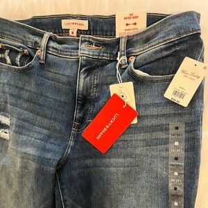 Lucky Brand mid-ride jeans - size 16, New with tags